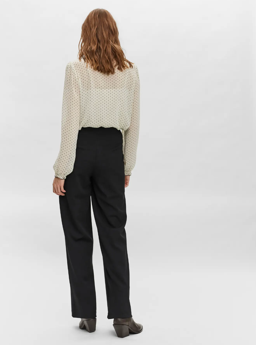BECKY Pull On Trousers in Black