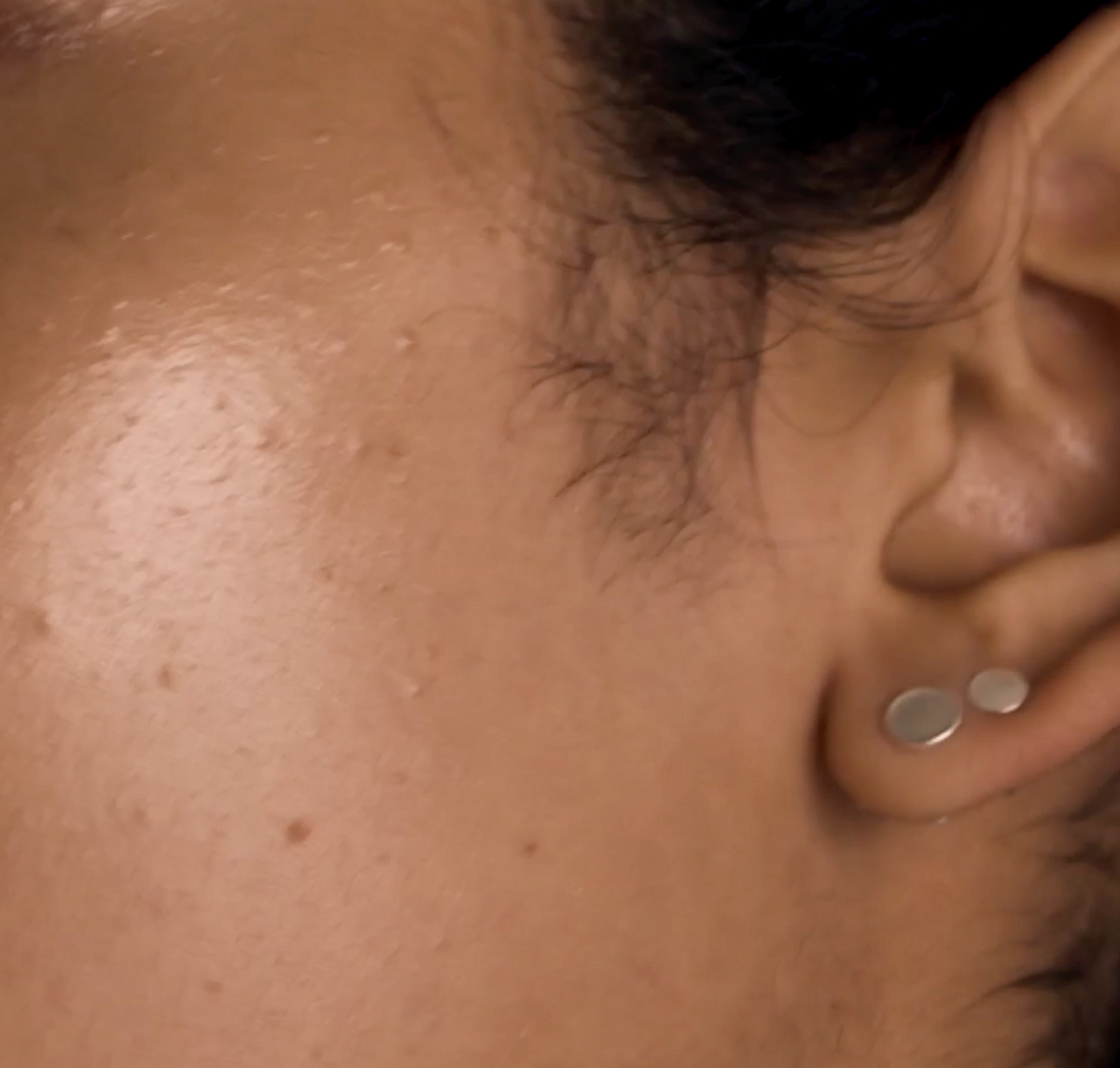 NORMA 3-in-1 Flat Silver Plated Studs Set