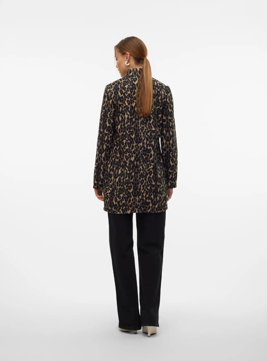 KATRINE Soft Brushed Leopard Jacket