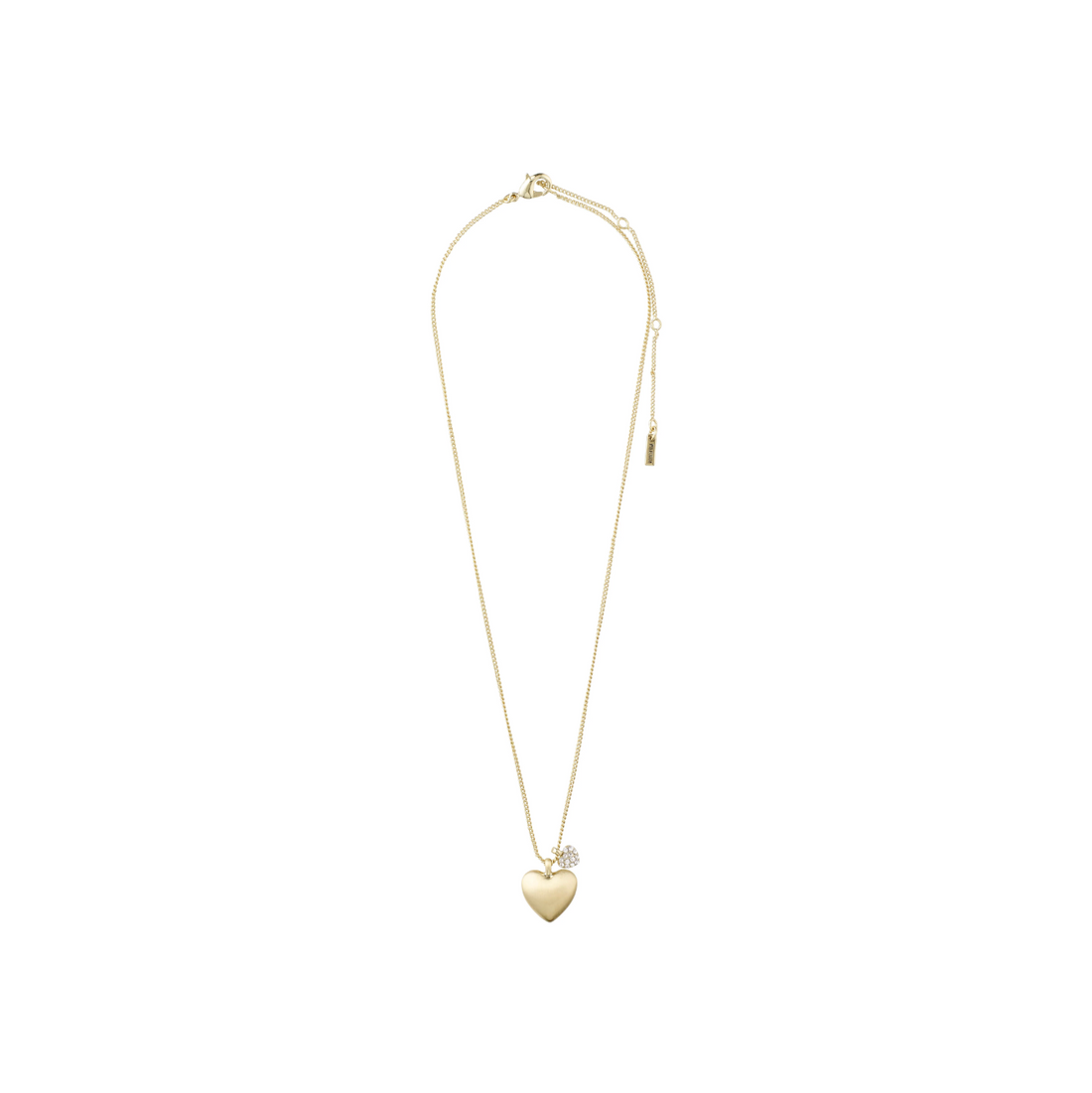 SOPHIA heart pendant necklace gold-plated