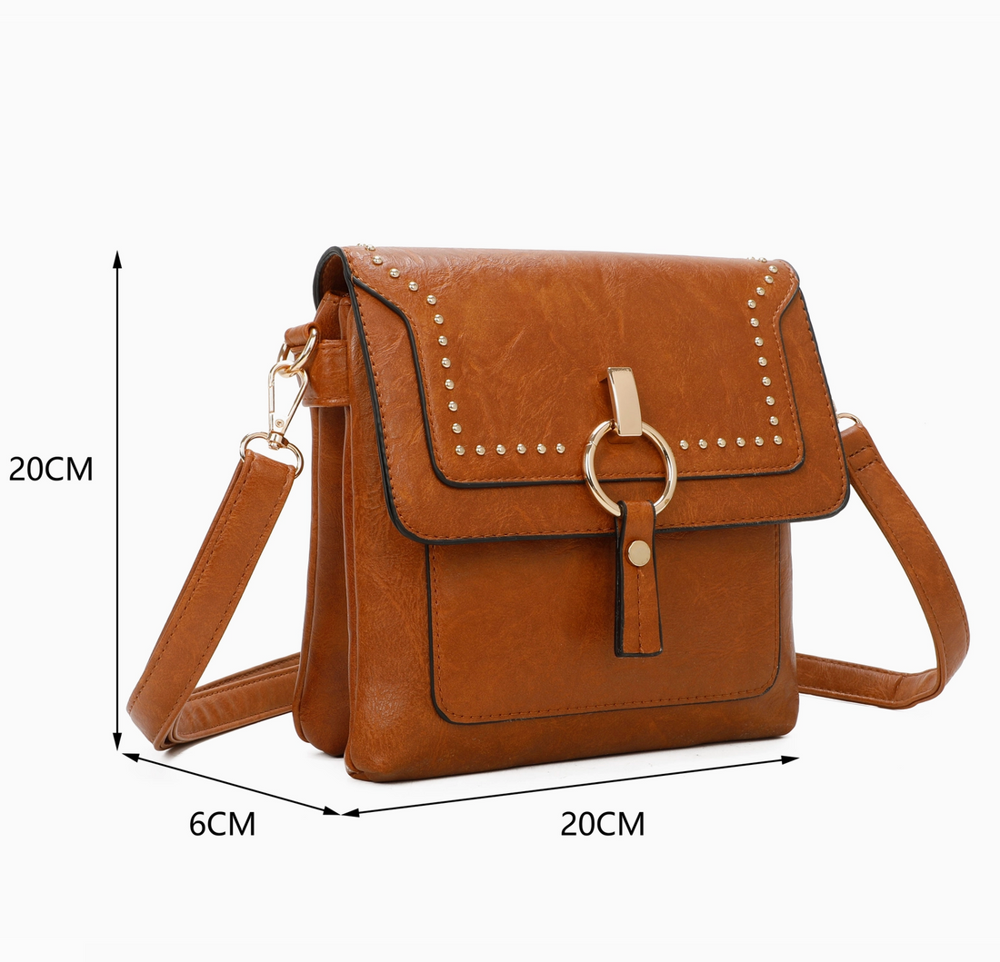 JESSA Boho Studded Cross Body Bag - 3 Colours Available