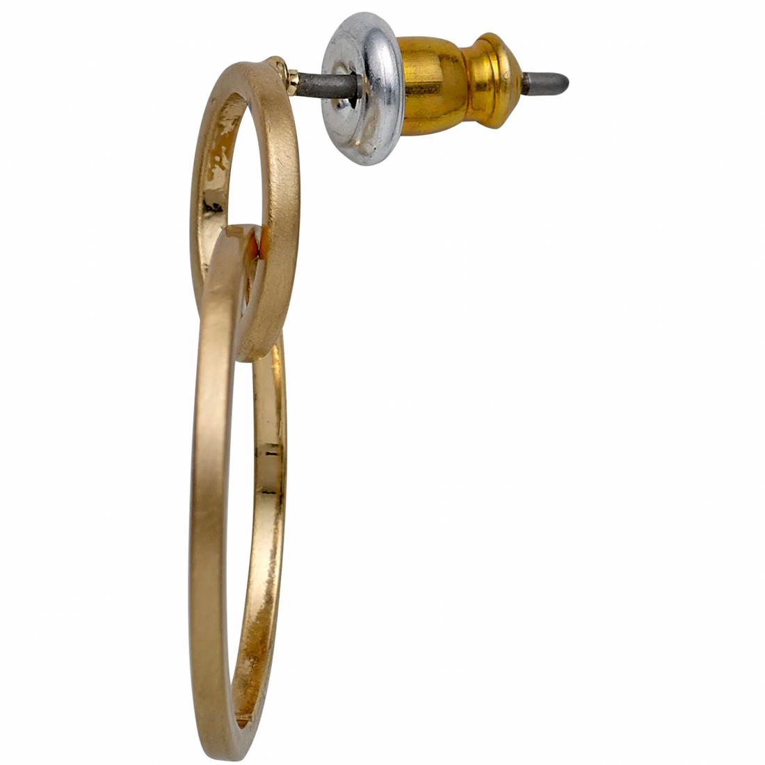 HARPER Circle Link Earrings in Gold - 2013