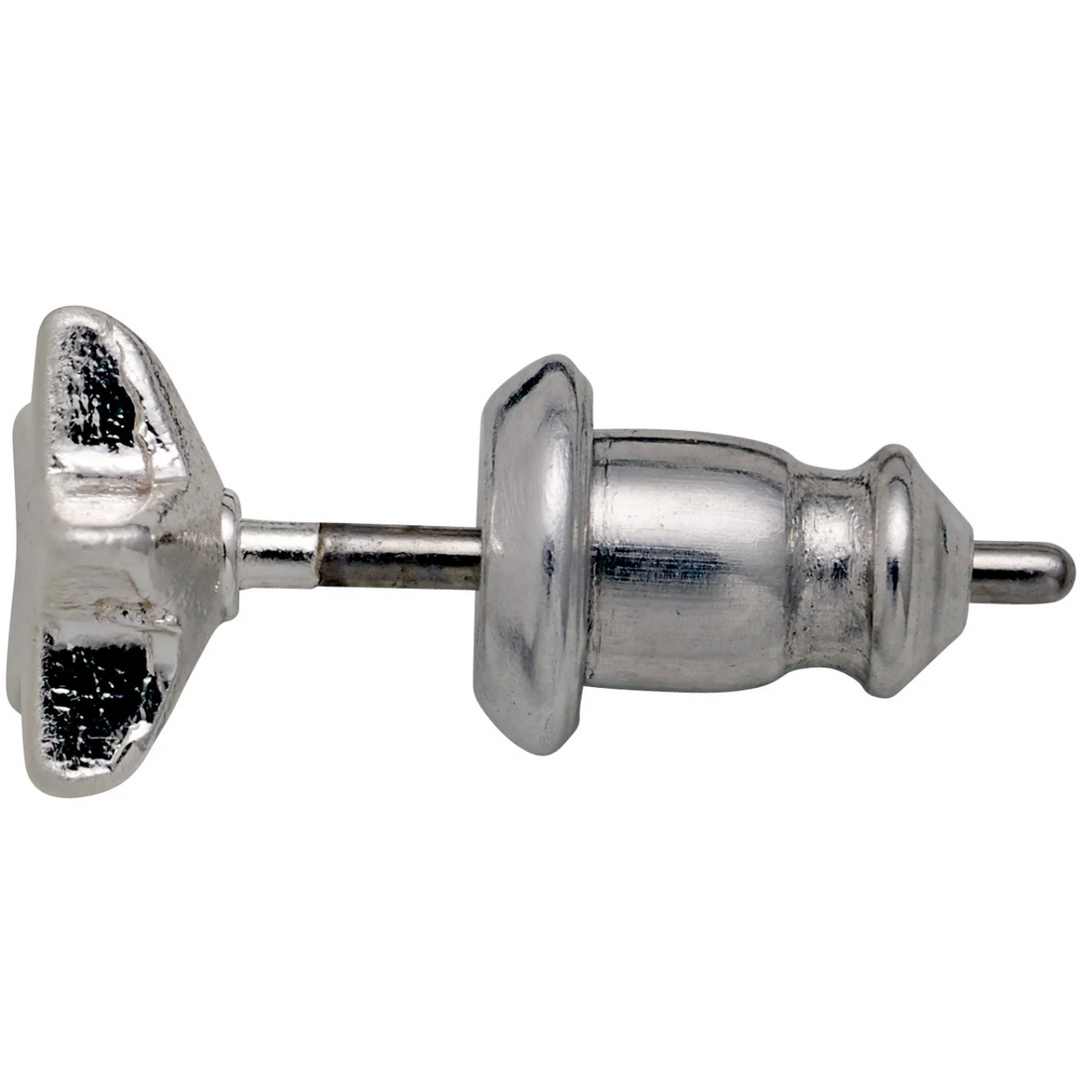 AVA Mini Star Stud Earrings in Silver - 6053