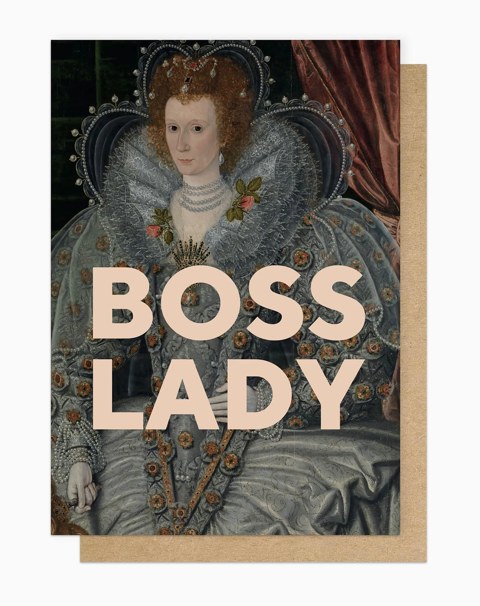 Boss Lady Greetings Card