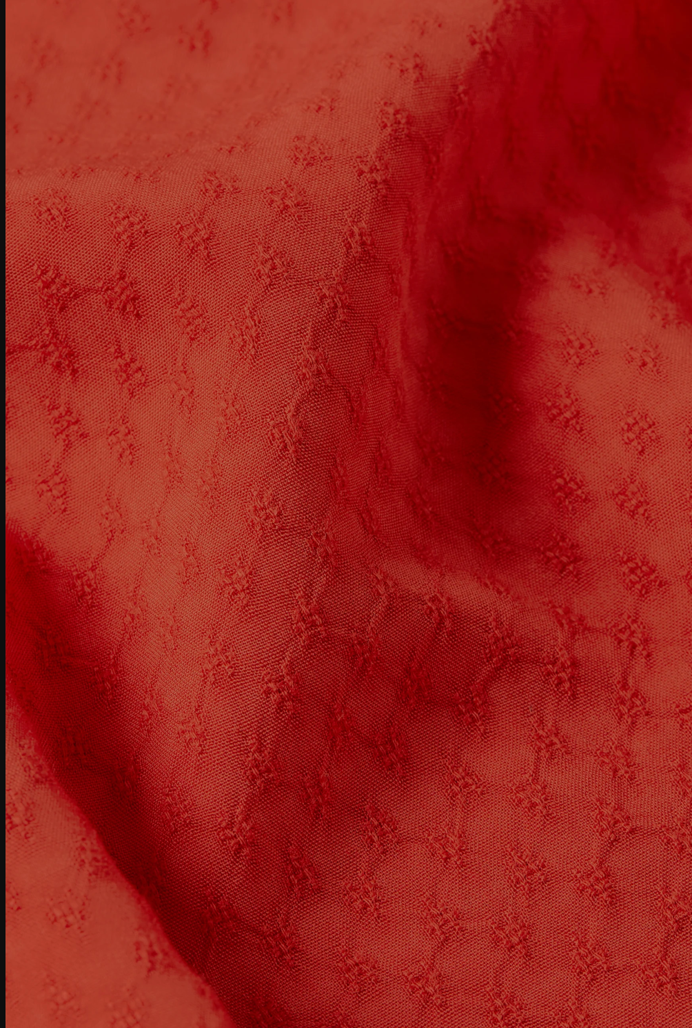 King Louie FINTAN Cropped Pants in Bright Deniz Red