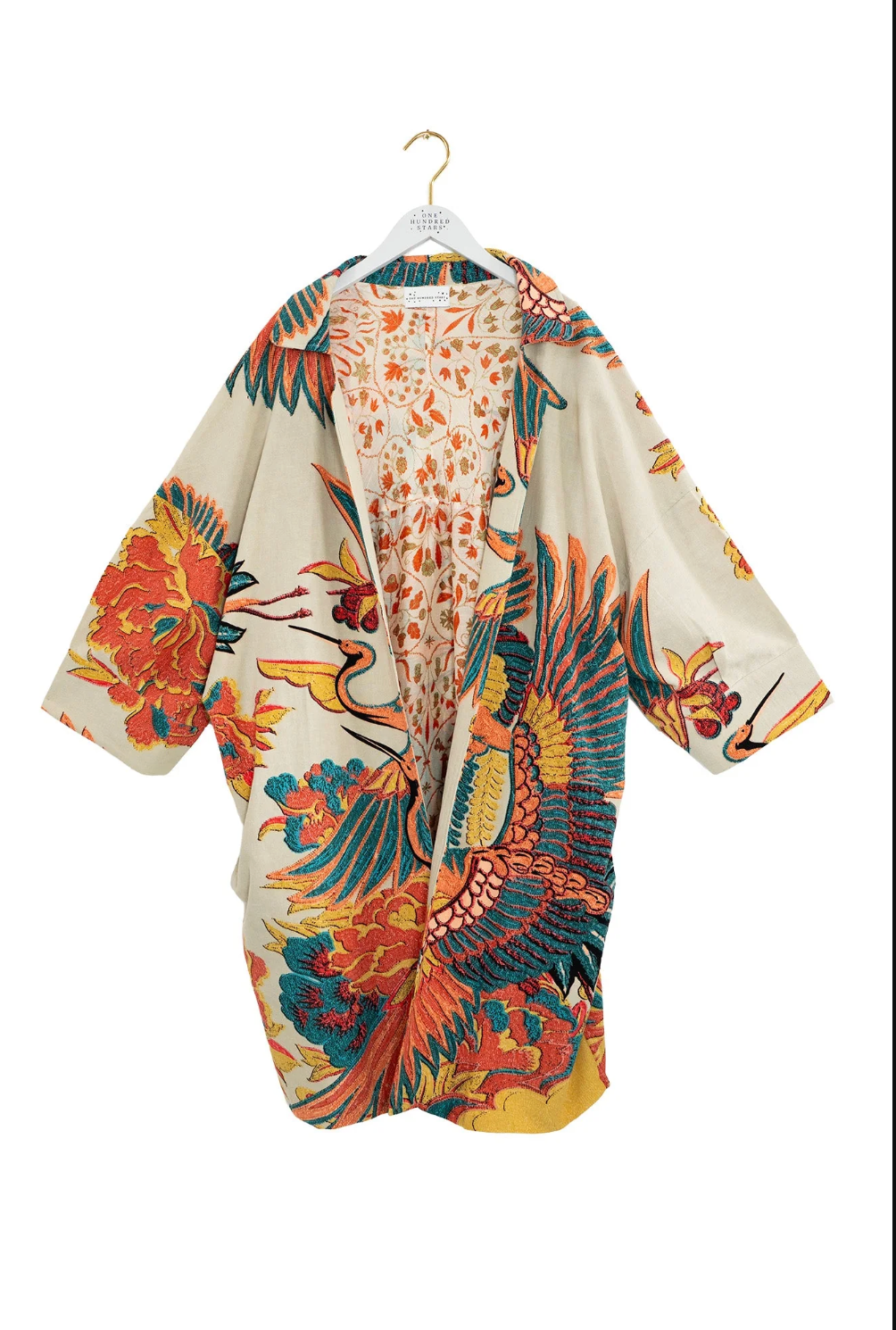 One Hundred Stars Artisan Coat Kimono - One Size