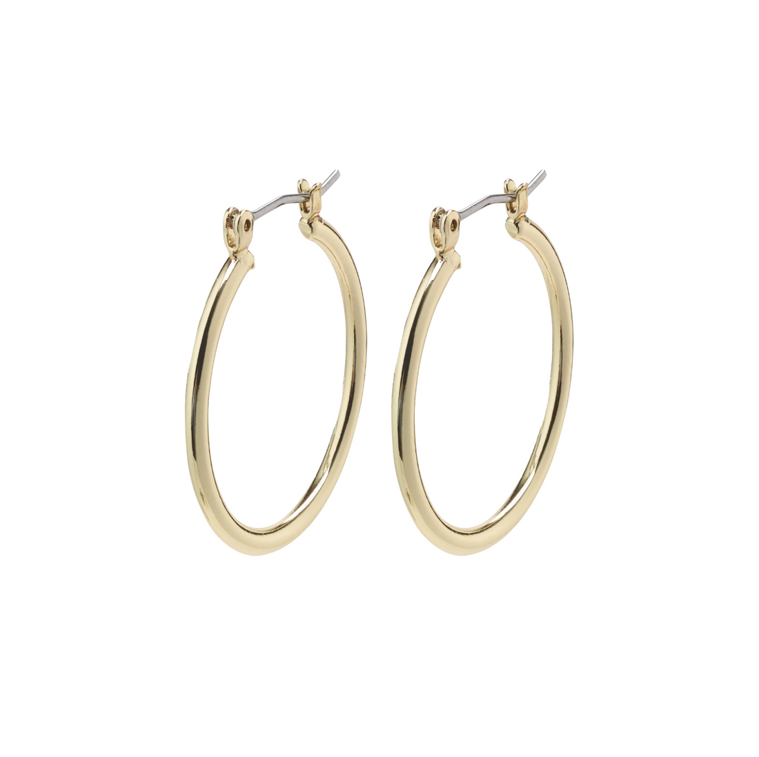 LAYLA Medium Hoop Earrings in Gold