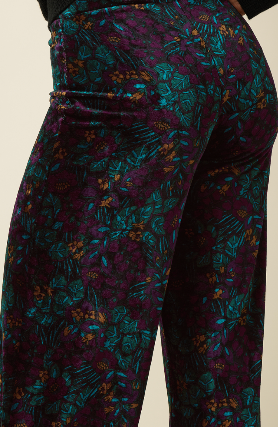 SARA Pants in Sierra Velvet