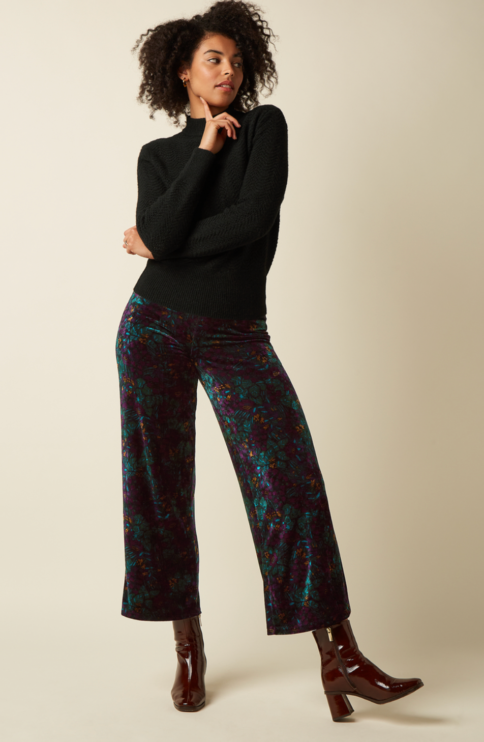 SARA Pants in Sierra Velvet
