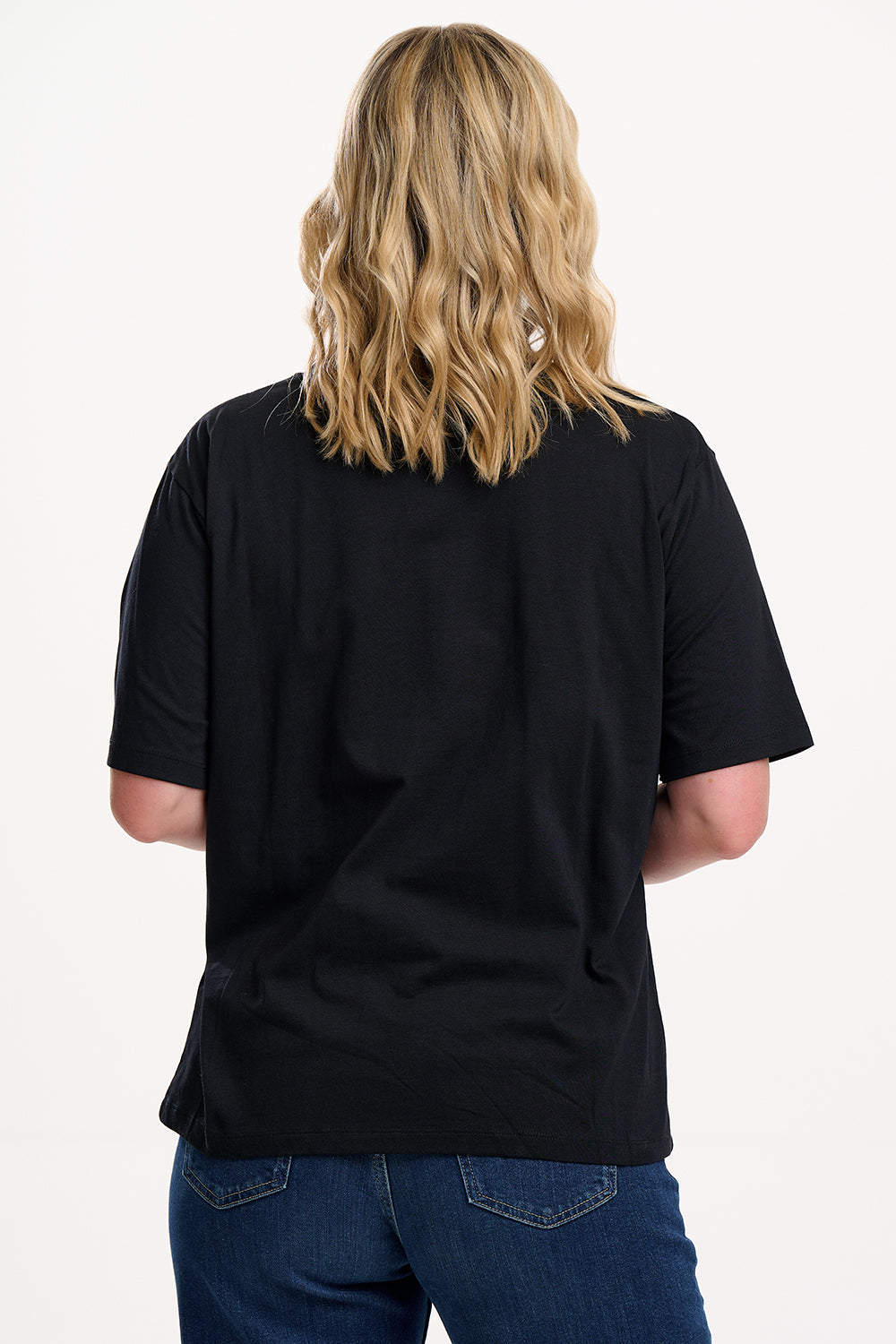 KINSLEY Relaxed Tee in Snake Print