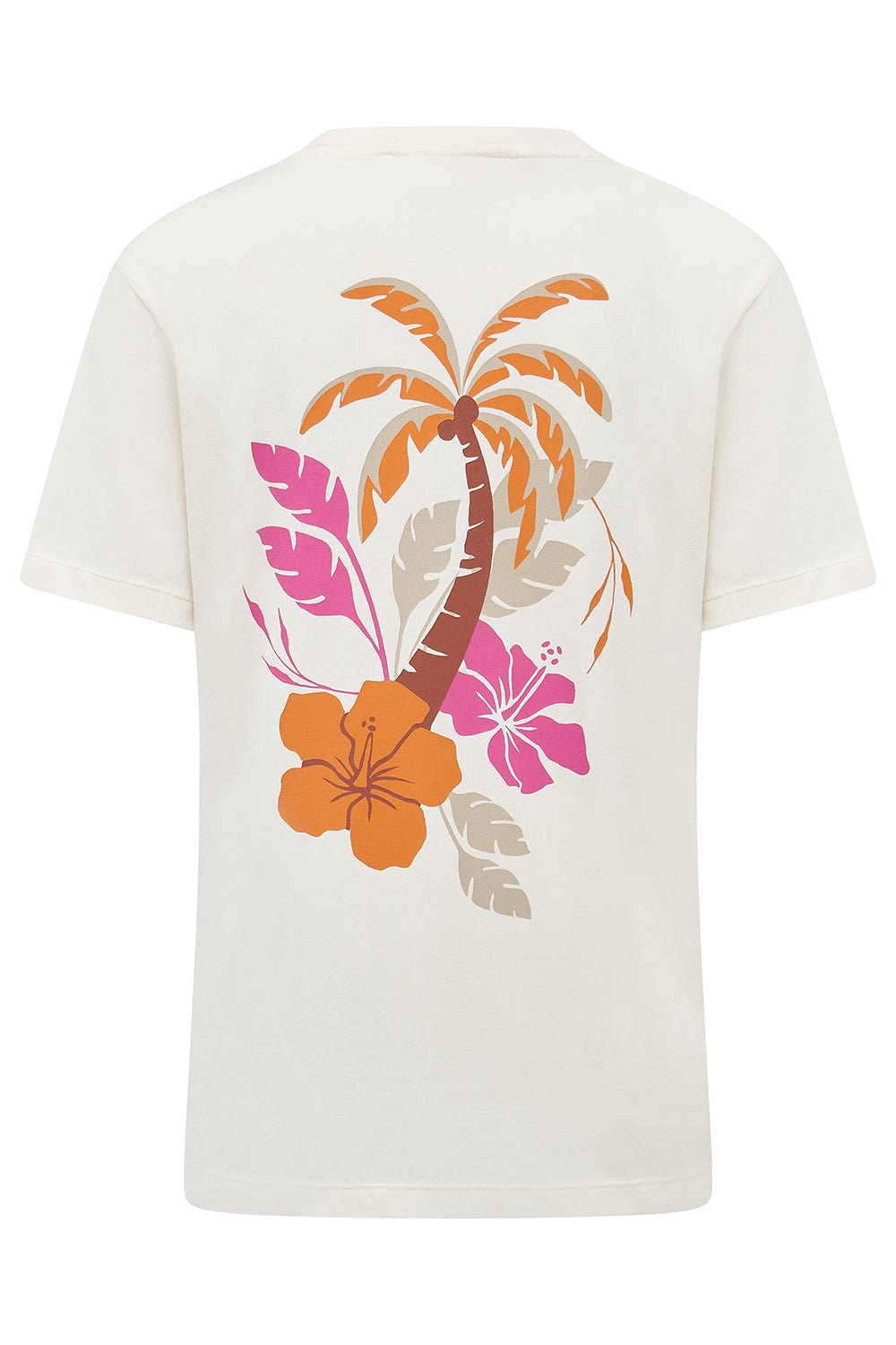 LUNAR Tee in Tropical Palm Print - T1069