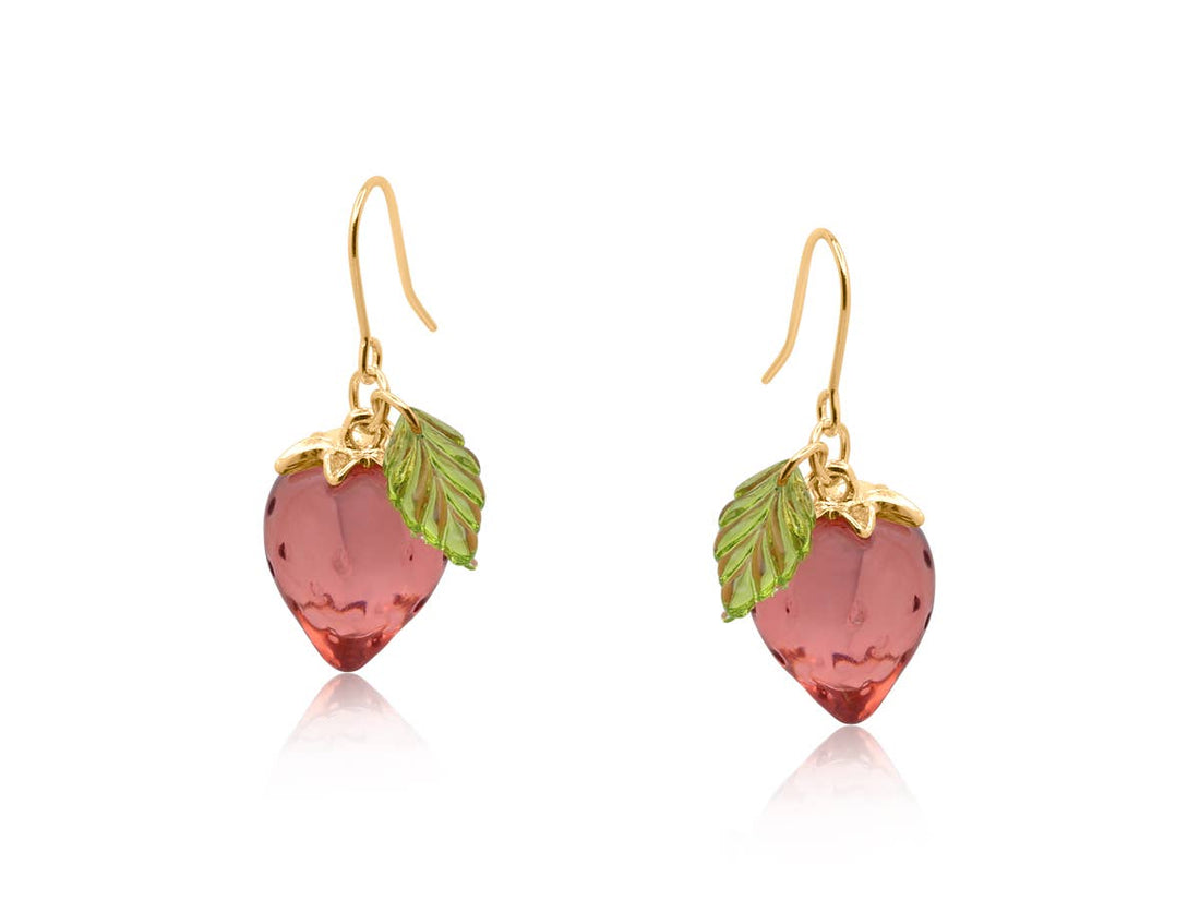 STRAWB Strawberry Drop Earrings