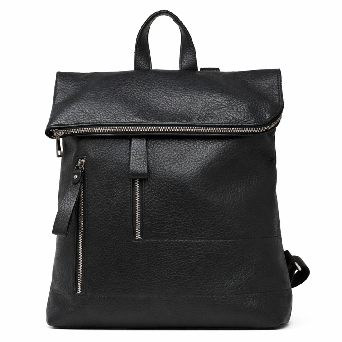 Aldous Stylish Textured Foldover Backpack