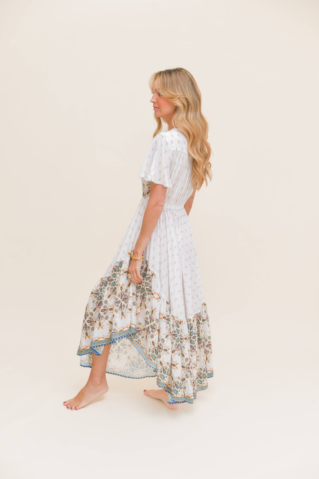 Taurus Maxi Dress in Daria Print