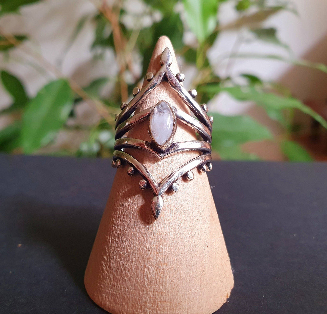 ELLA Silver & Moonstone Ring