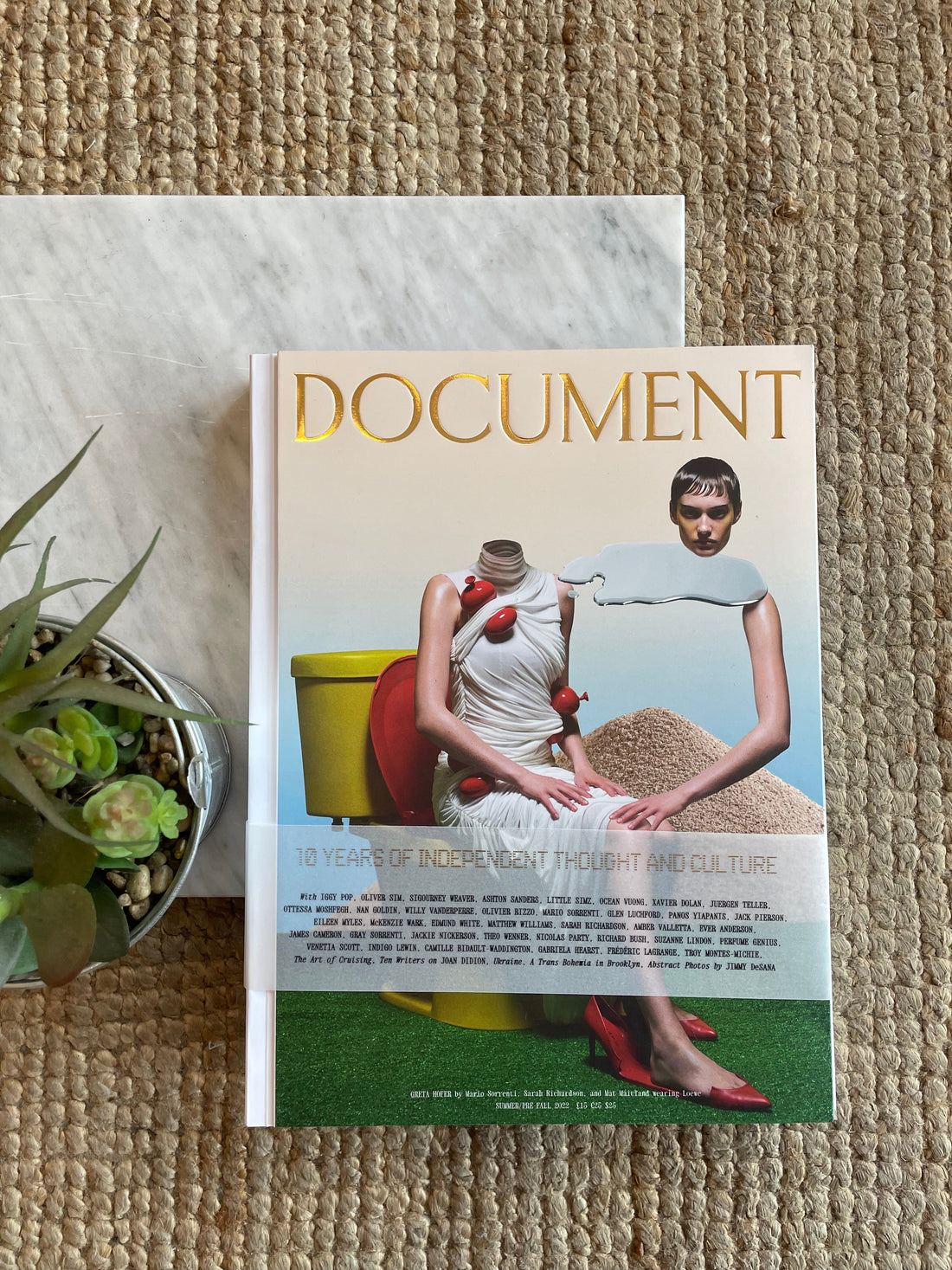 DOCUMENT Journal fashion Magazine Issue 20 Books and Stationary Suki's Wardrobe