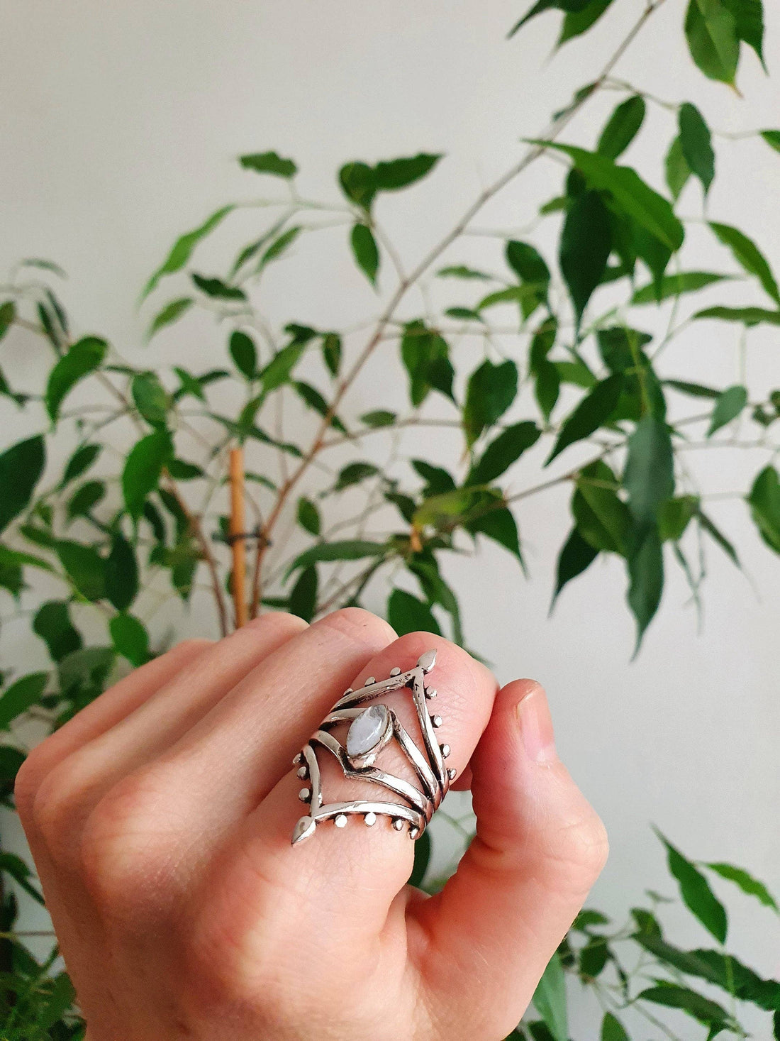 ELLA Silver & Moonstone Ring