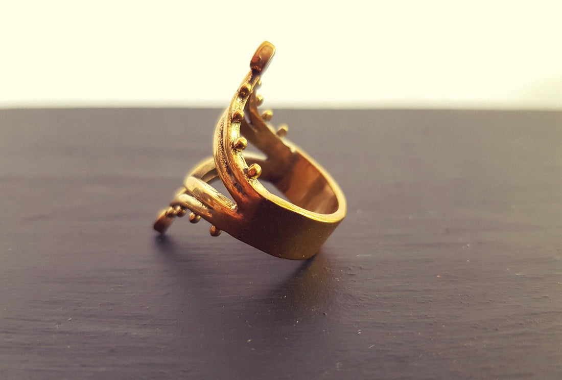 SPARK Brass Ring for Women