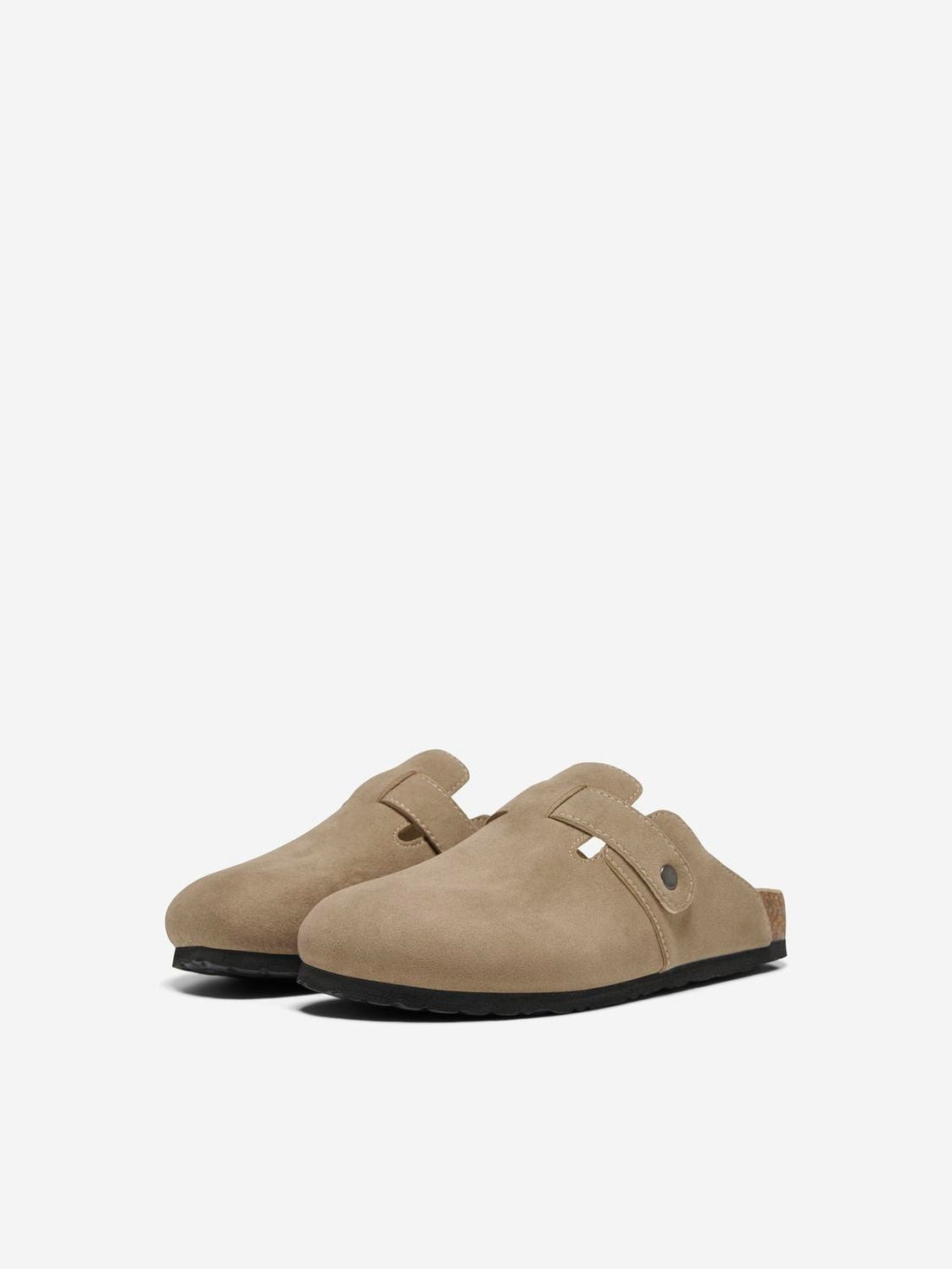 RIVER Slide Mule in TAUPE