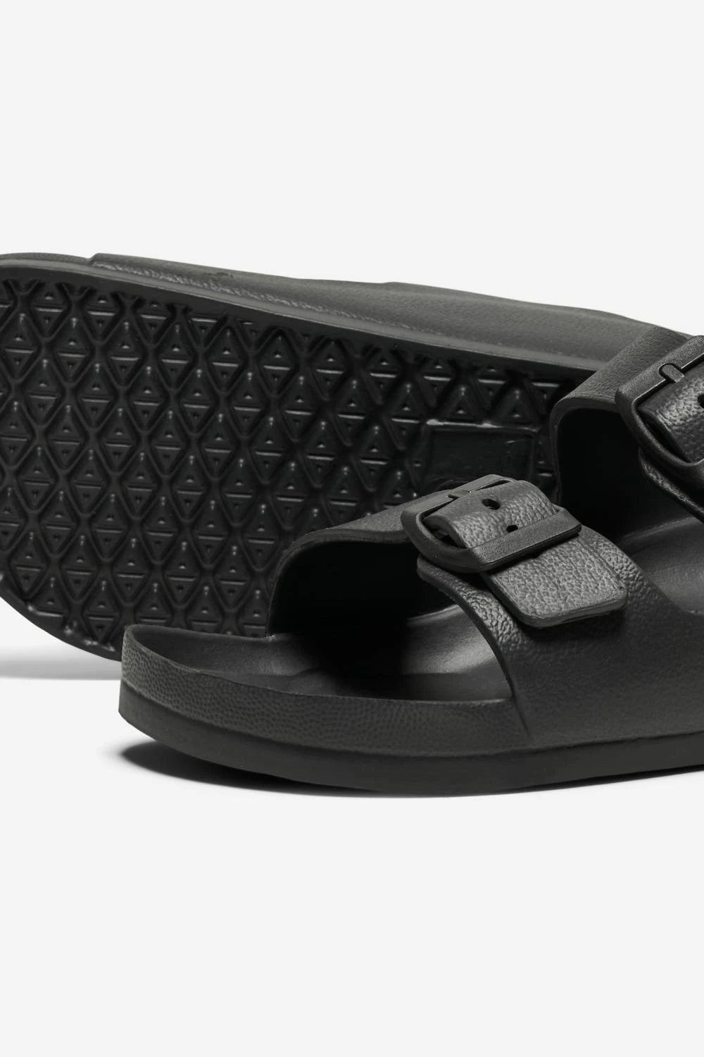 CRISTY Slide Sandal in Black