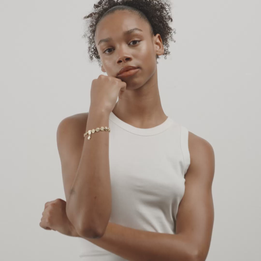 FIRE Gold Plated Bracelet - 112612002