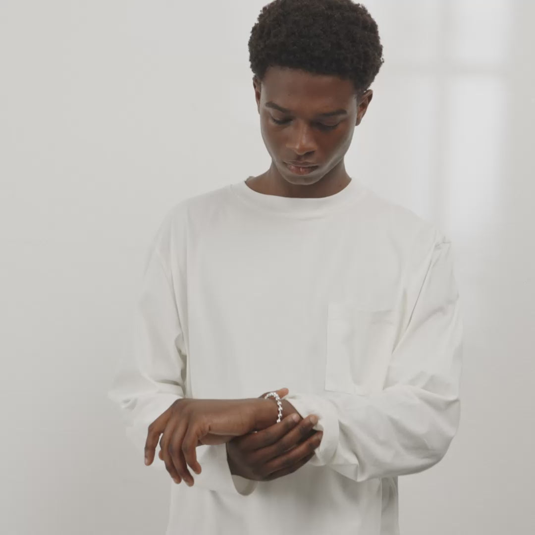 AIR Silver Plated Ball Bearing Bracelet - 102616002