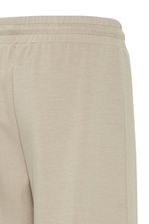 PUSTI 101 Soft Touch Wide Leg Joggers in Sand