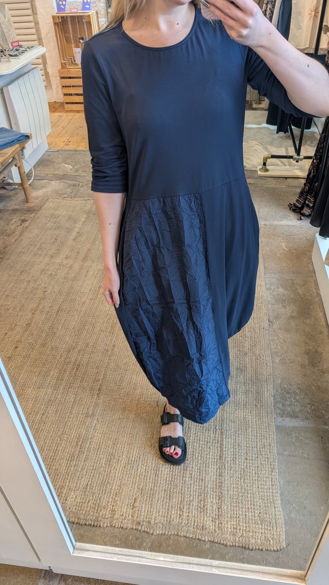 DENSO Dress in Blu Check