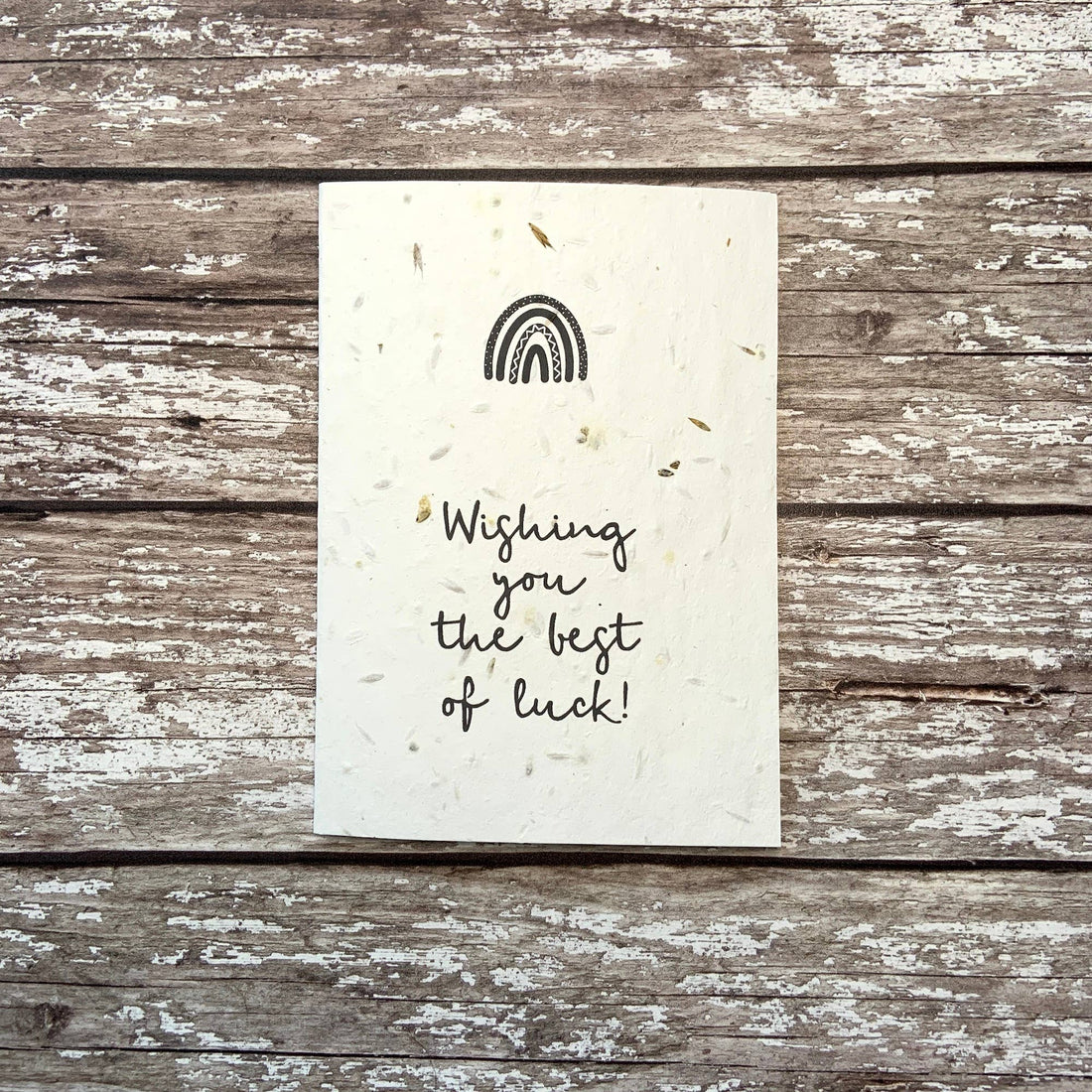 Best Of Luck Rainbow Plantable Seed Card Cards Audrey & Coco