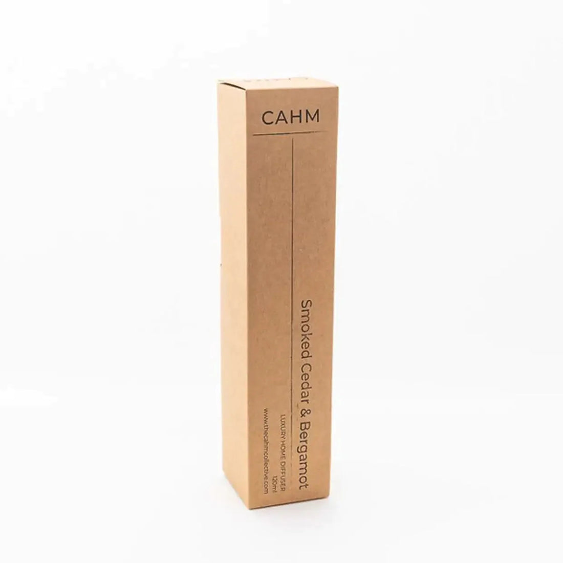 CAHM Luxury Diffuser - Smoked Cedar & Bergamot - Black Glass Home Fragrance CAHM