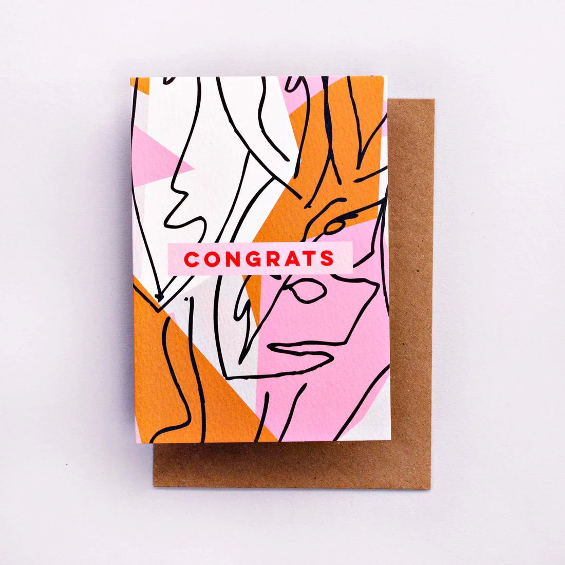 Congrats Card in Colourful Graphic Cards The Completist