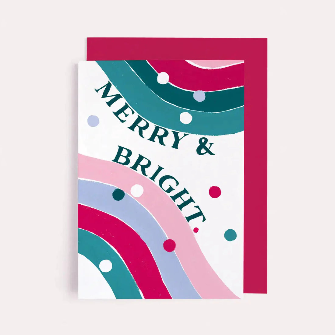 Merry & Bright Christmas Card | Holiday Card | Xmas Cards Cards Sister Paper Co.